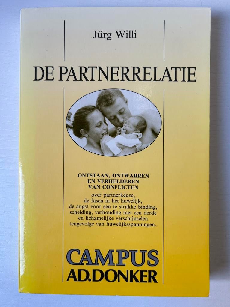 J. Willi - De partnerrelatie, Boeken, Ophalen of Verzenden, Gelezen, Ontwikkelingspsychologie, J. Willi
