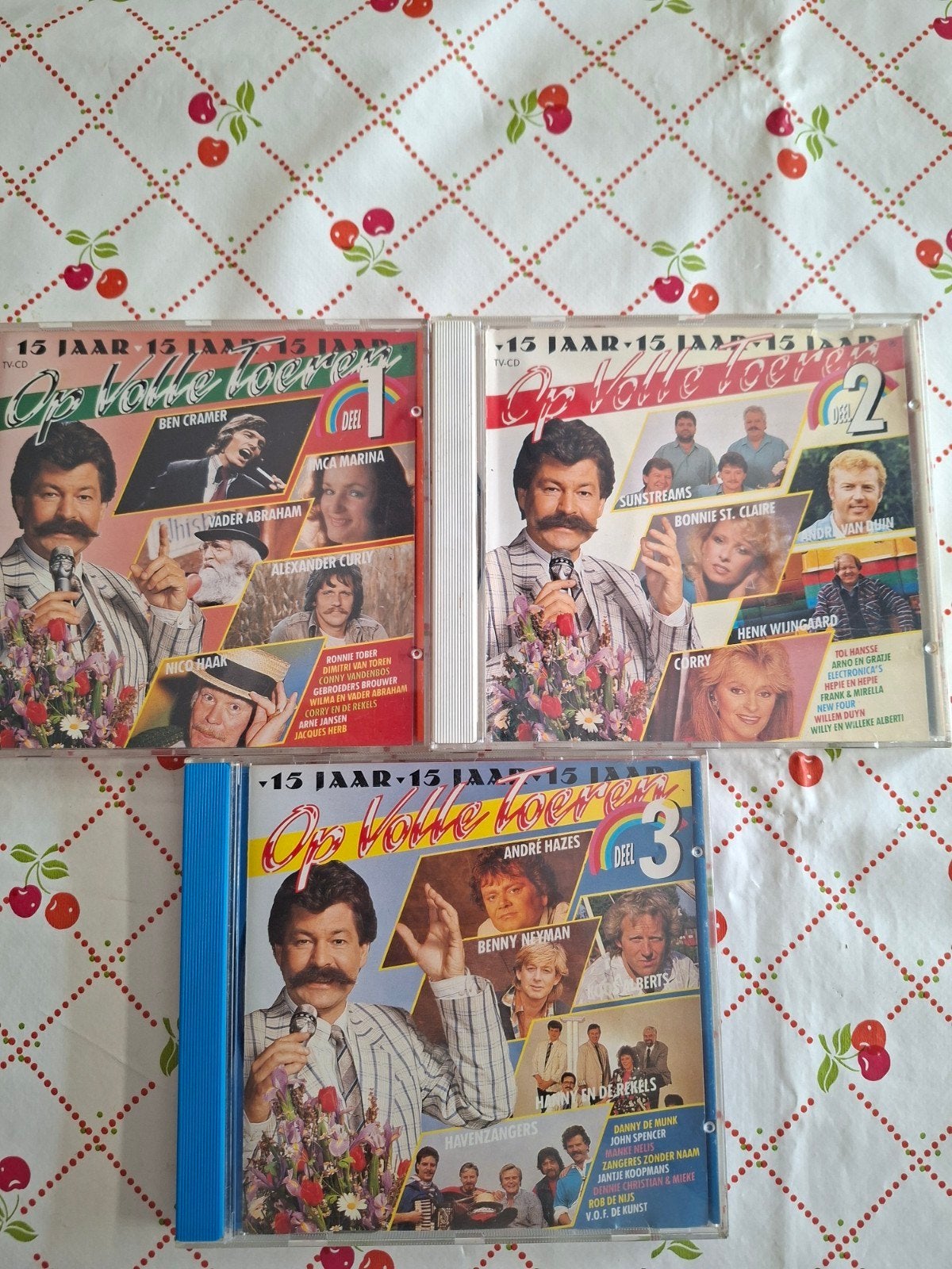 op volle toeren cd's, Cd's en Dvd's, Ophalen of Verzenden, Zo goed als nieuw, Levenslied of Smartlap