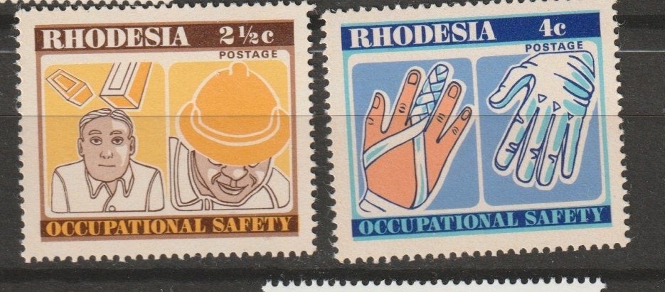 TSS Kavel 8.50086 Rhodesie ZimbabwePf minr 166-167 inc, Ophalen, Zimbabwe, Postfris