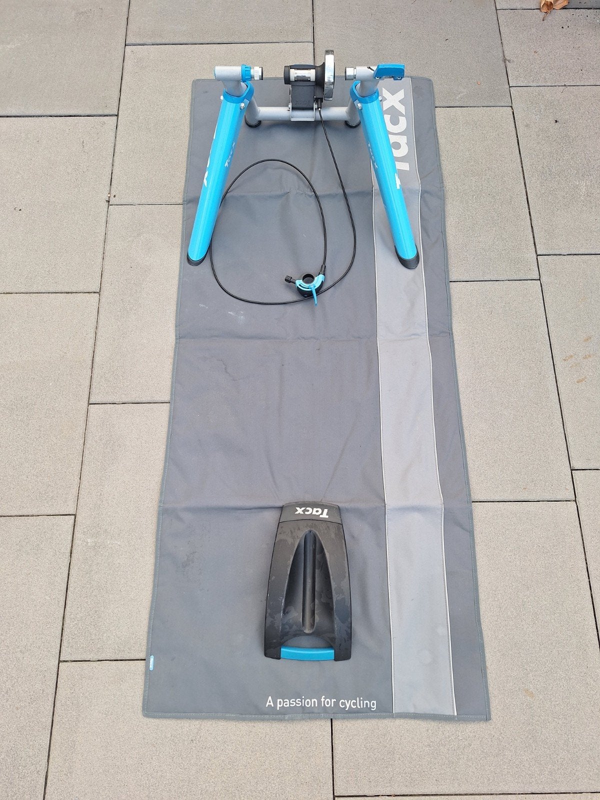 Tacx Satori Smart fietstrainer met trainingsmat, Ophalen, Gebruikt, Overige typen