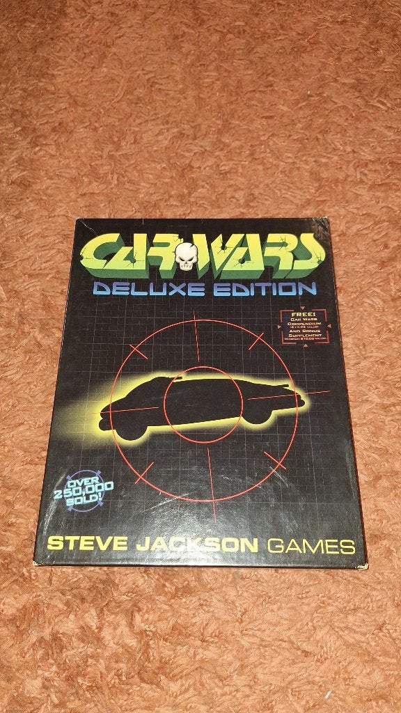te koop: Car Wars deluxe edition van Steven Jackson Games., Vijf spelers of meer, Ophalen, Gebruikt, Steve Jackson Games