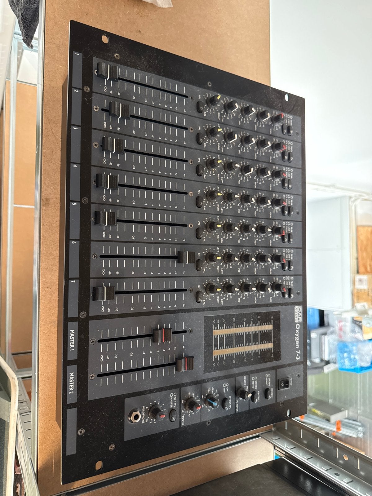 DAP Audio Oxygen 7-3 Mengpaneel - Professionele Mixer, Muziek en Instrumenten, Ophalen of Verzenden, Gebruikt, 10 tot 20 kanalen
