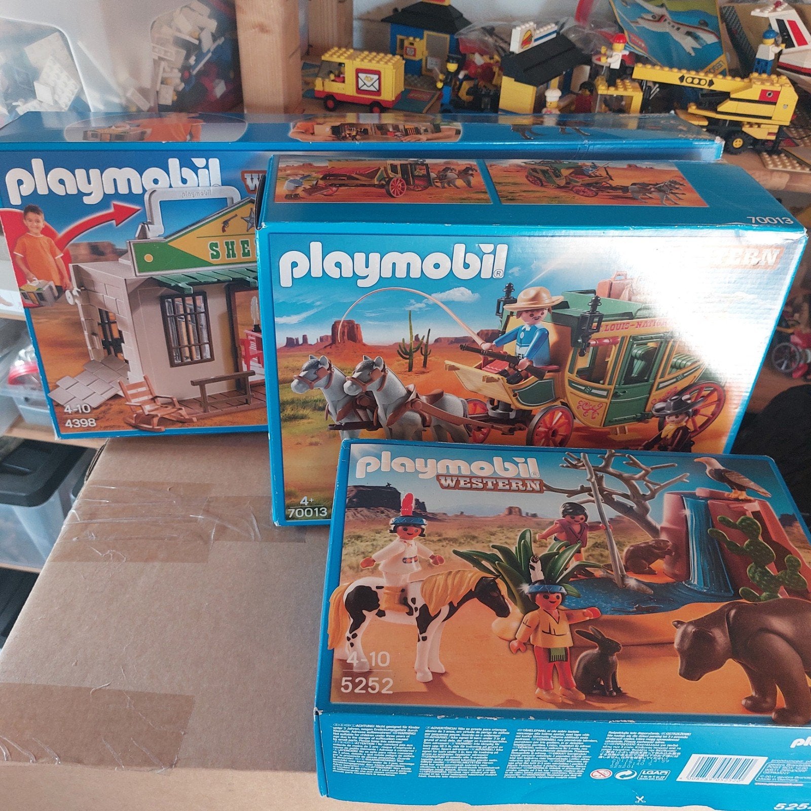 Playmobil Western Nieuw, 3 sets voor 60 euro., Ophalen, Complete set, Overige typen, Nieuw