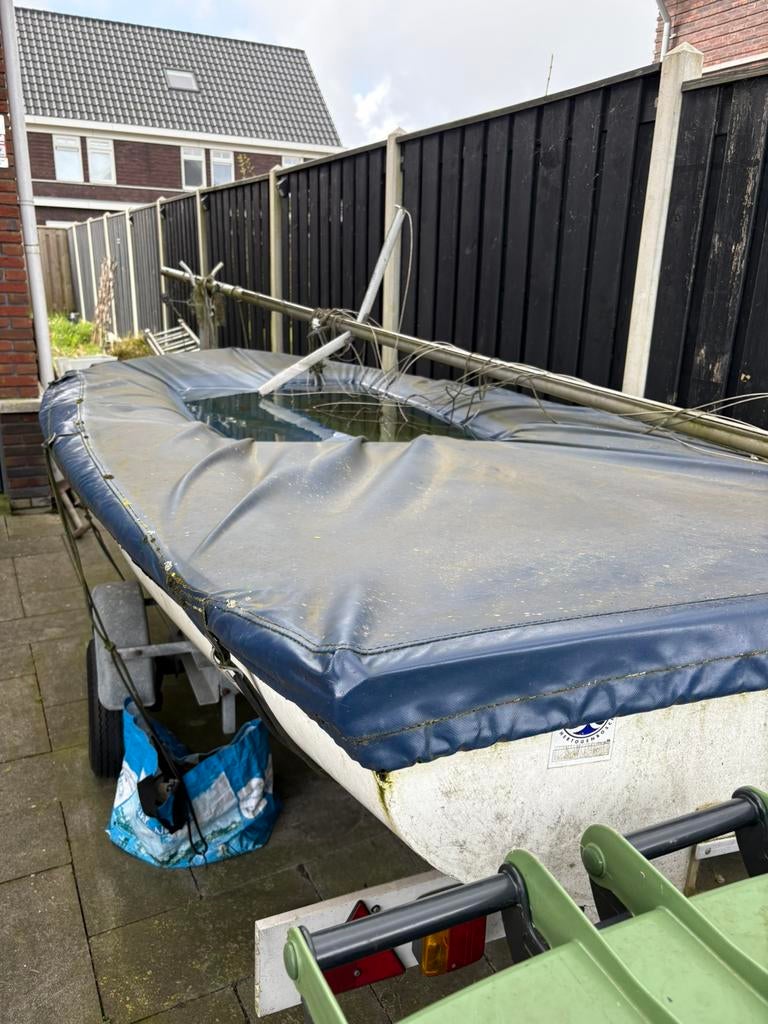Leuke zeilbootje, Watersport en Boten, Zeilen en Zeiltoebehoren, Ophalen, Zo goed als nieuw, Minder dan 15 m²
