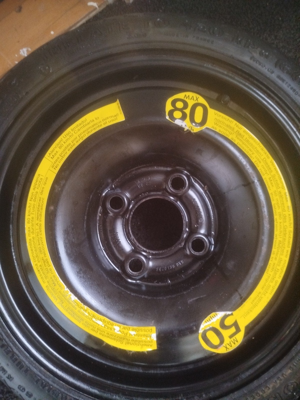 Thuiskomer 4x100, 57.1 naaf - Seat Arosa/VW Lupo, Ophalen