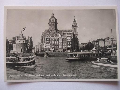 P258 Amsterdam - St Nicolaaskerk, Verzenden, 1940 tot 1960, Gelopen, Noord-Holland