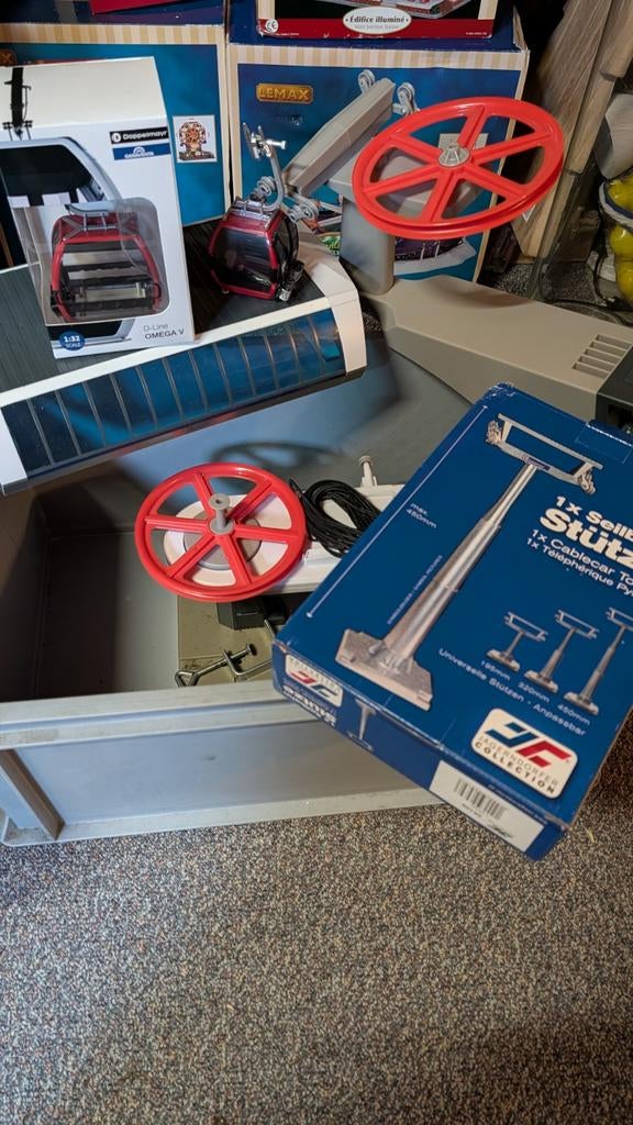 Skilift modelbaan set - Doppelmayr D-Line Omega V, Diversen, Kerst, Nieuw, Ophalen of Verzenden