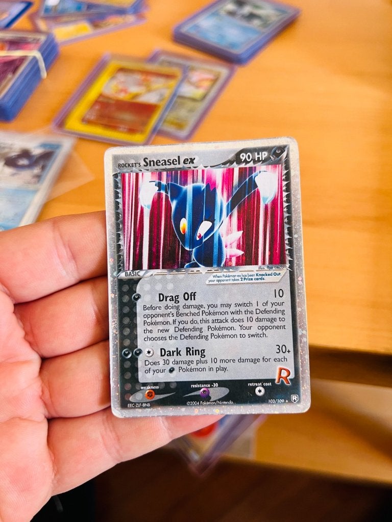 Sneasel Ex 103/109 Ex Team Rocket Returns Pokemon, Verzenden, Zo goed als nieuw, Losse kaart, Foil