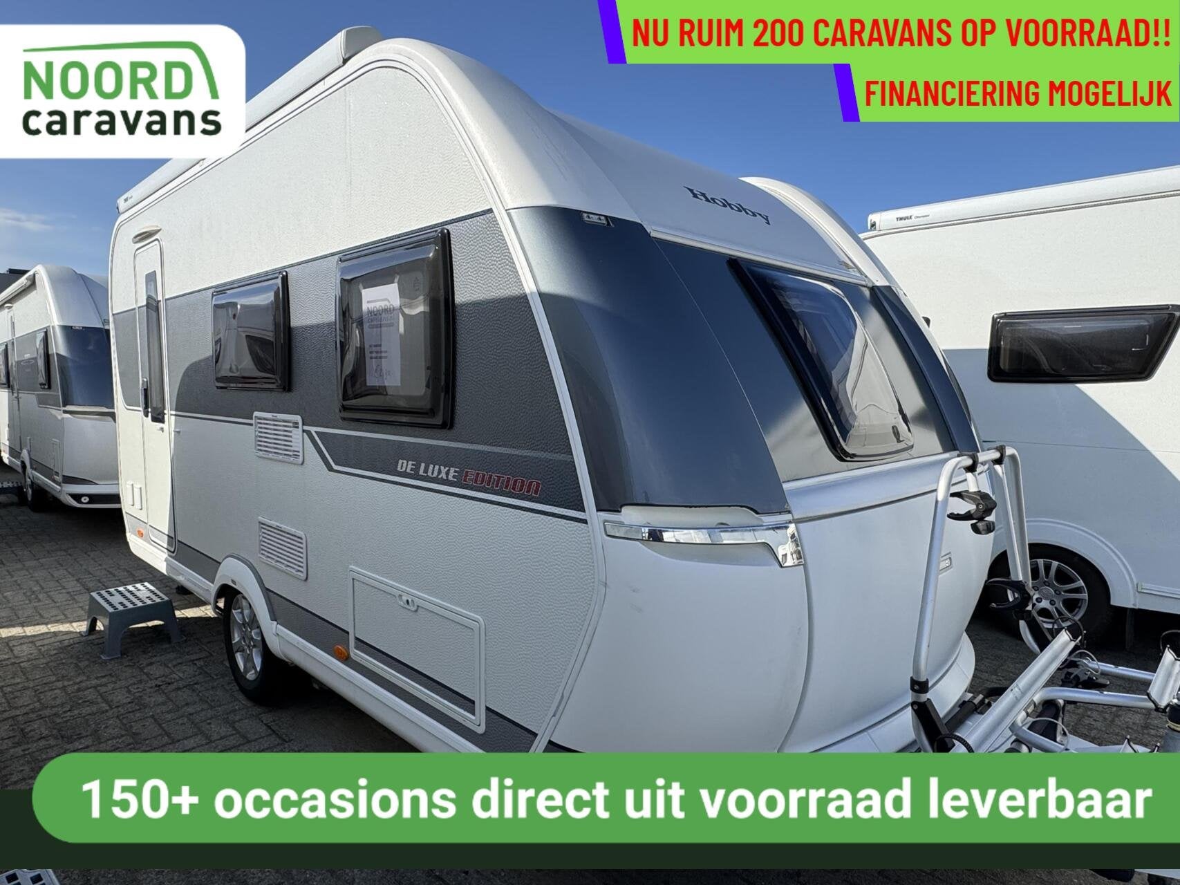 Hobby 440 SF De Luxe, DWARSBED, TREINZIT, MOVER, VOORTENT, Caravans en Kamperen, Caravans, Mover, Hobby, Bedrijf, Treinzit