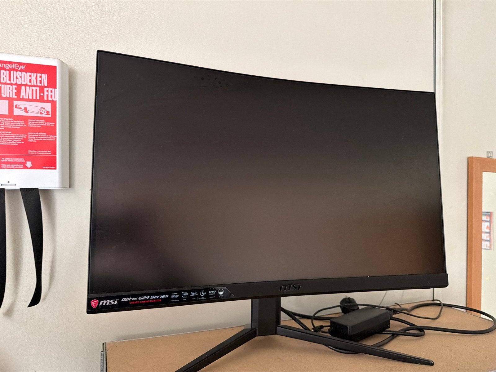 MSI Optix G24 Series Curved Gaming Monitor, Computers en Software, Monitoren, 101 t/m 150 Hz, Curved, VA, Full HD