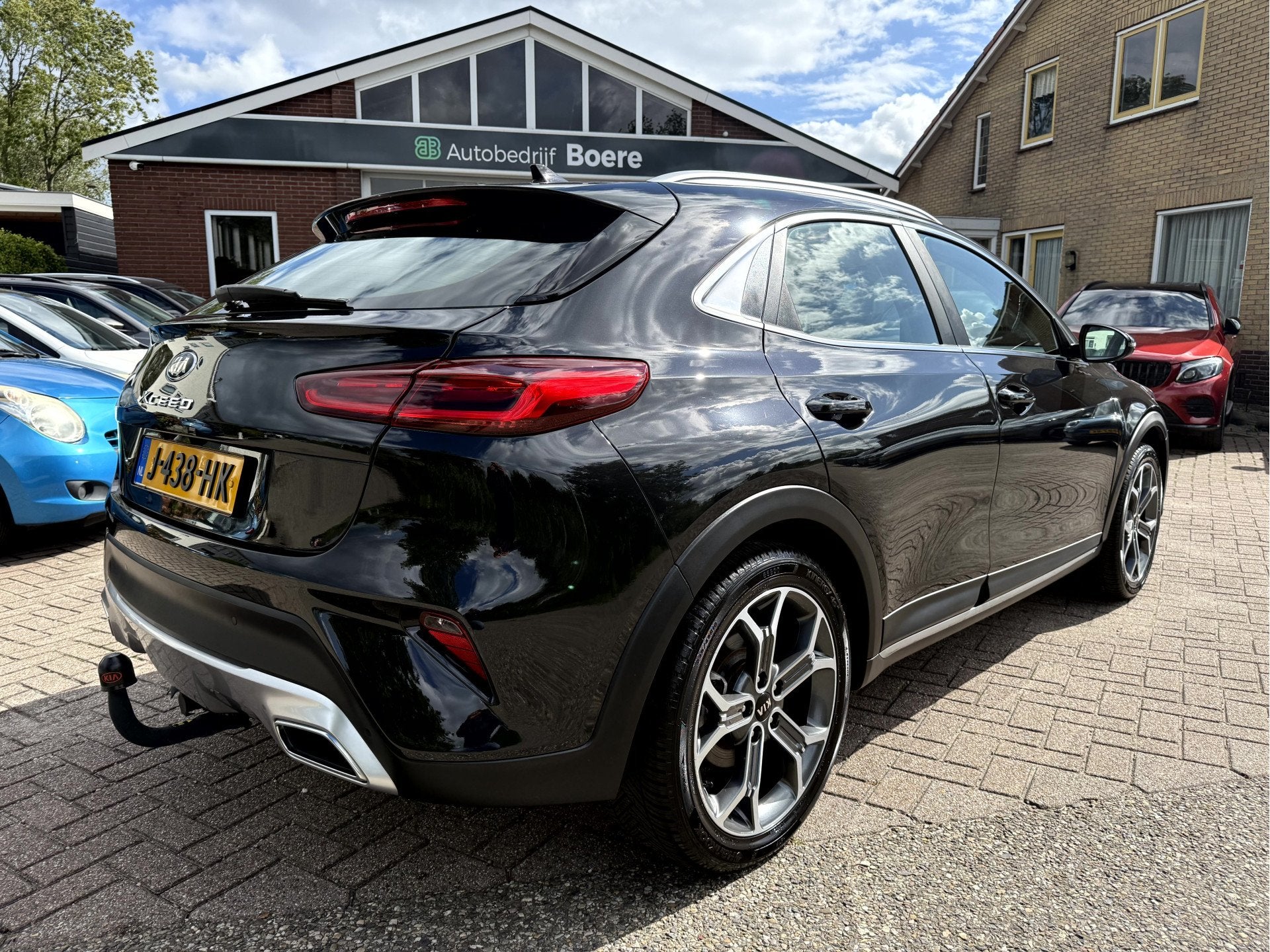 Kia Xceed 1.0 T-GDi 120pk DynamicLine 18''Lmv, Camera, Trekh, Auto's, Voorwielaandrijving, Gebruikt, 1232 kg, Leder en Stof