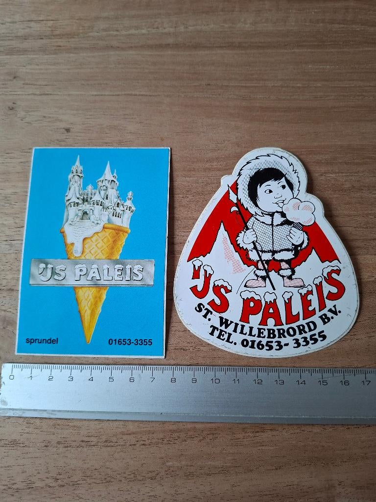 Stickers ijspaleis, Ophalen of Verzenden, Zo goed als nieuw, Merk