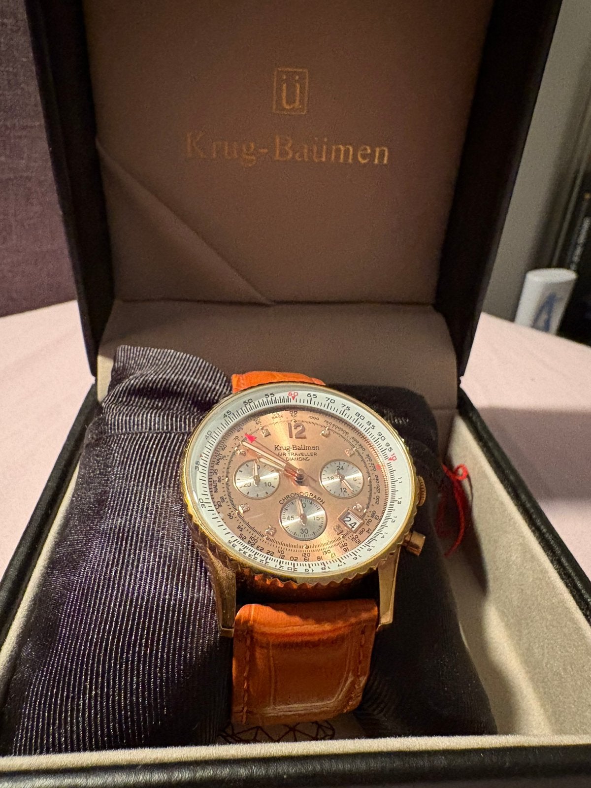 Krug-Baumen Air Traveller Diamond, Ophalen of Verzenden, Zo goed als nieuw, Staal, Overige merken