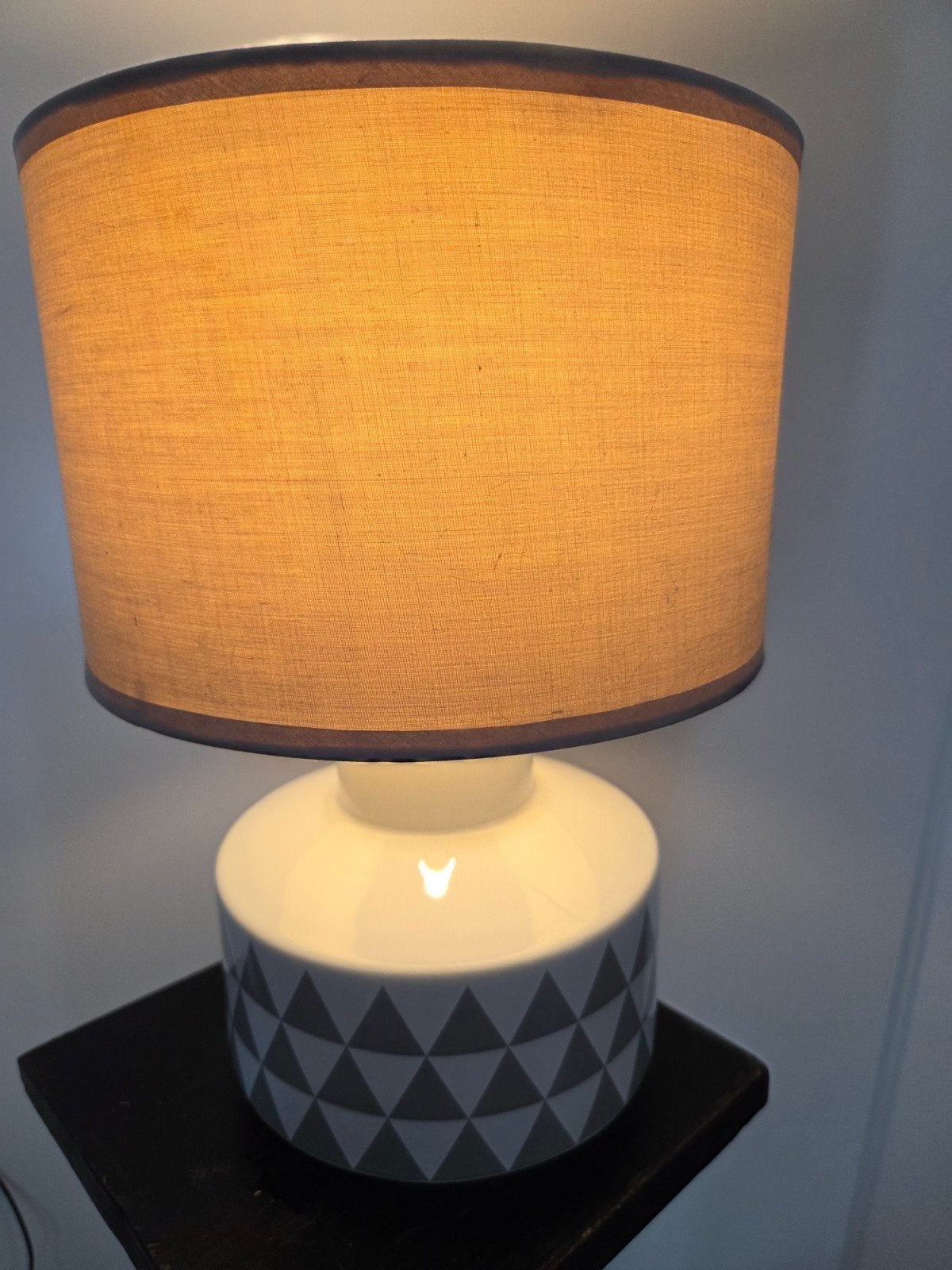 Vintage schemerlamp, Huis en Inrichting, Lampen | Tafellampen, Ophalen of Verzenden, Minder dan 50 cm
