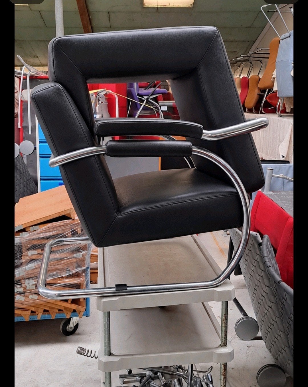 vintage fauteuls / stoelen buisframe, Ophalen of Verzenden