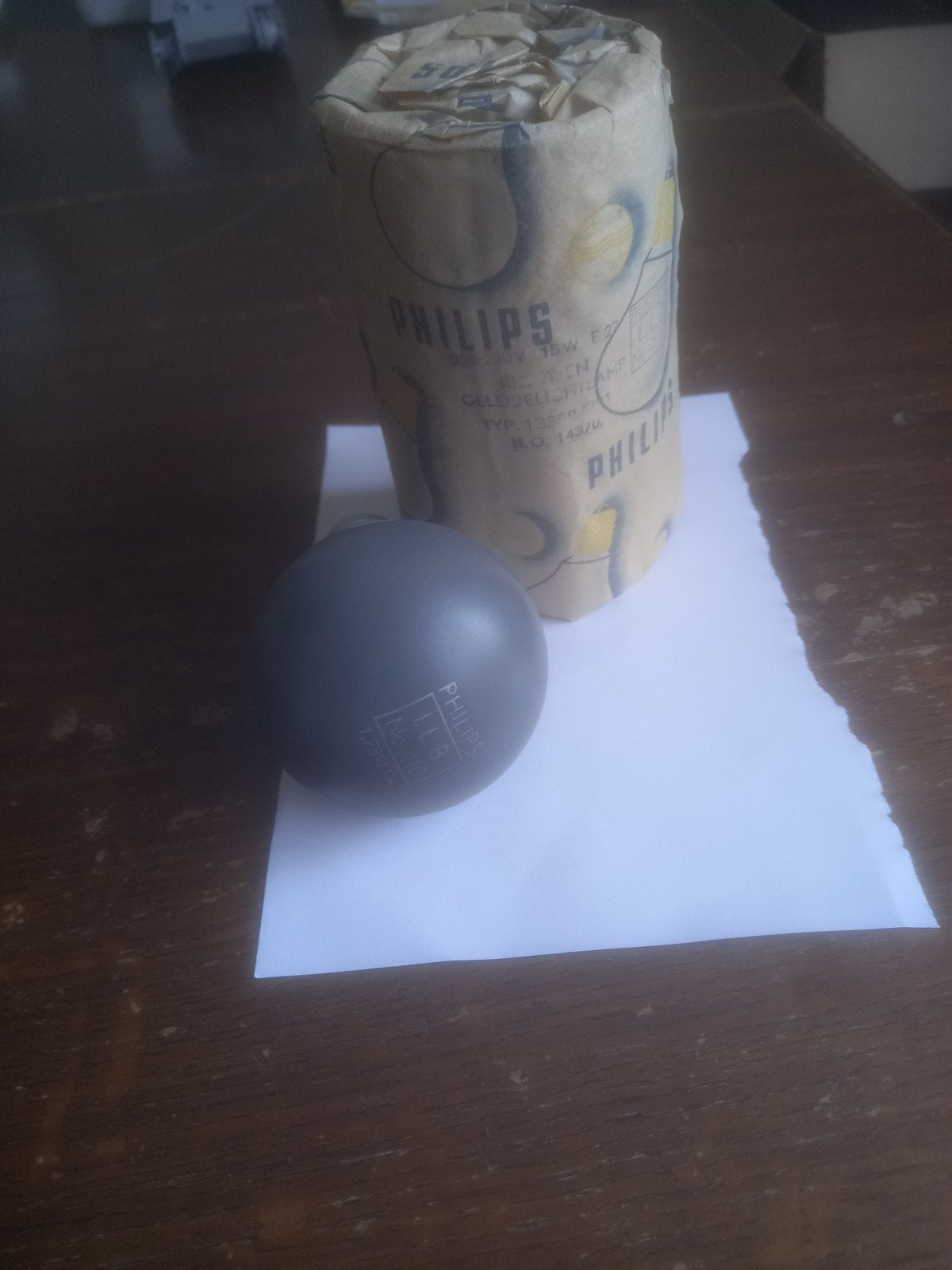 Verduisteringslamp philips  met originele  verpakking  wo 2, Ophalen of Verzenden, Zo goed als nieuw