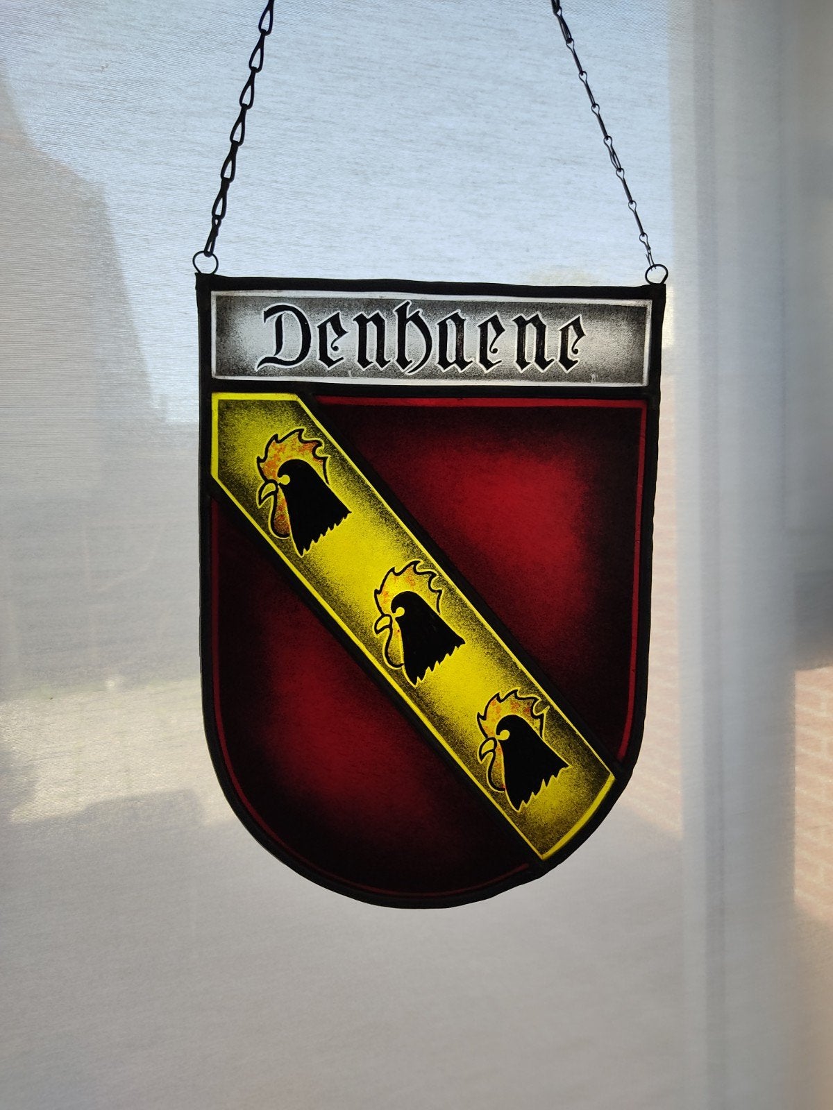 Glas en lood raamhanger, Ophalen of Verzenden