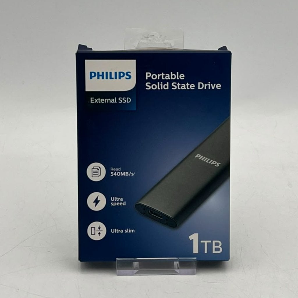 Philips Portable SSD 1Tb Externe Opslag - Nieuw open doos, Philips, Nieuw, Support@philips.com, Philips Center
Amstelplein 2
1096 BC Amsterdam
Netherlands