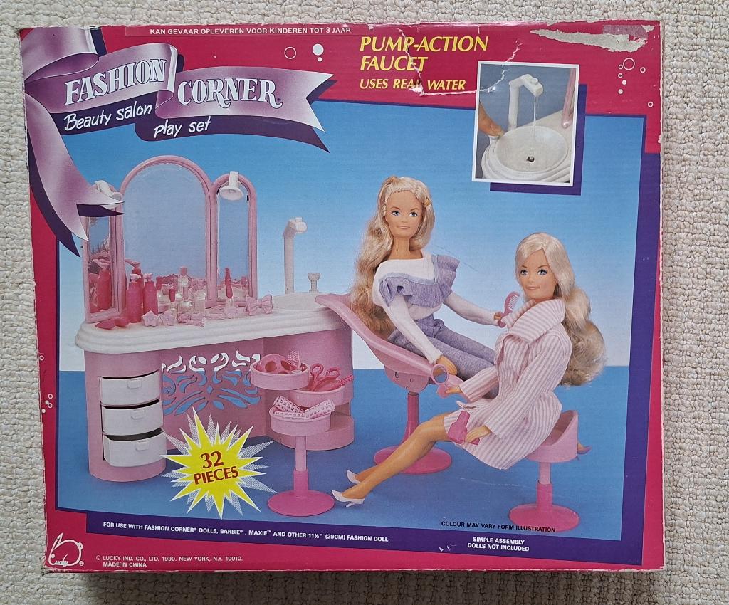 Beautysalon voor Barbies, Ophalen, Gebruikt, Barbie
