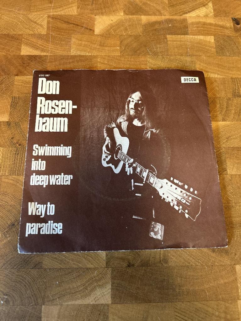Don Rosenbaum swimming into deep water single, Ophalen of Verzenden, Gebruikt, Pop, Single