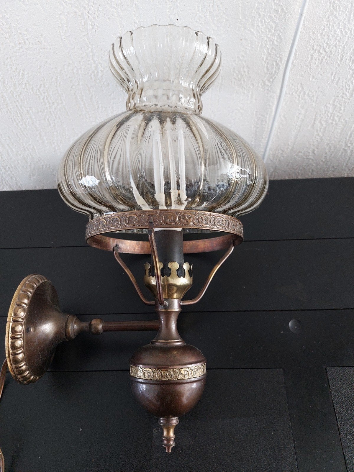 Wandlamp vintage, Antiek en Kunst, Antiek | Lampen, Ophalen of Verzenden