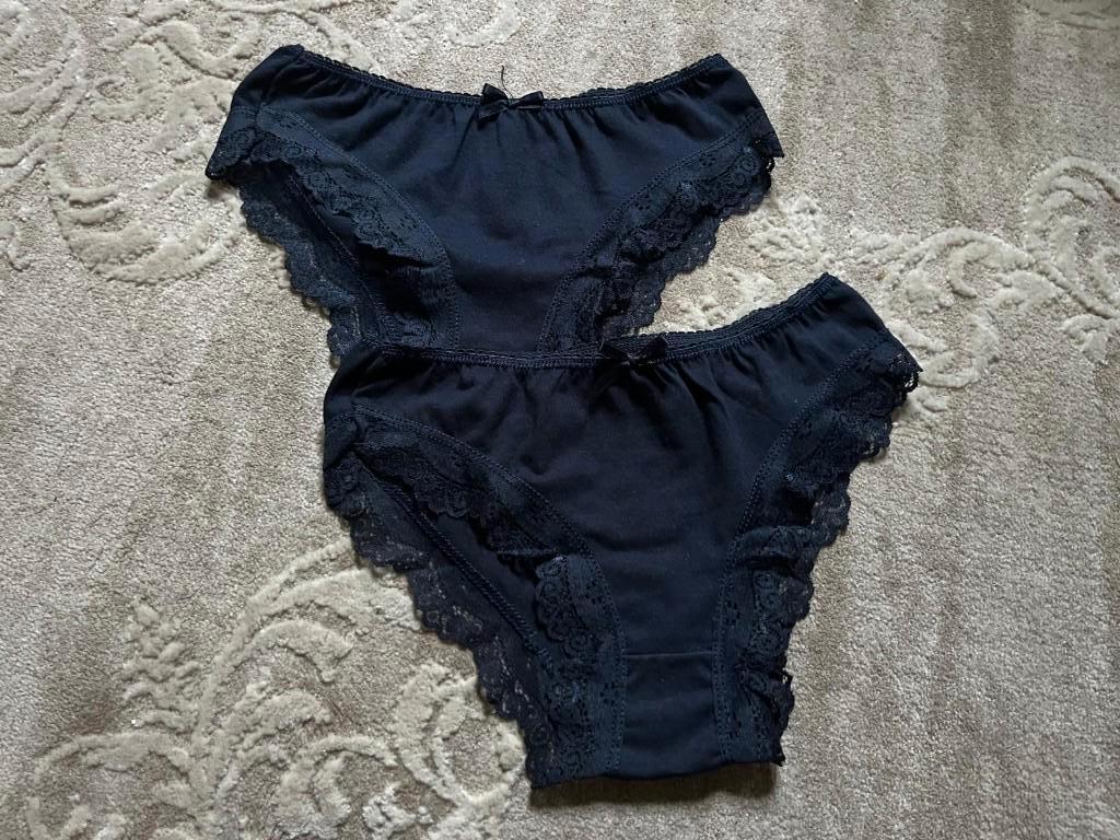 Twee slipjes, nieuw, zwart, M, Ophalen of Verzenden, Zwart, Slip