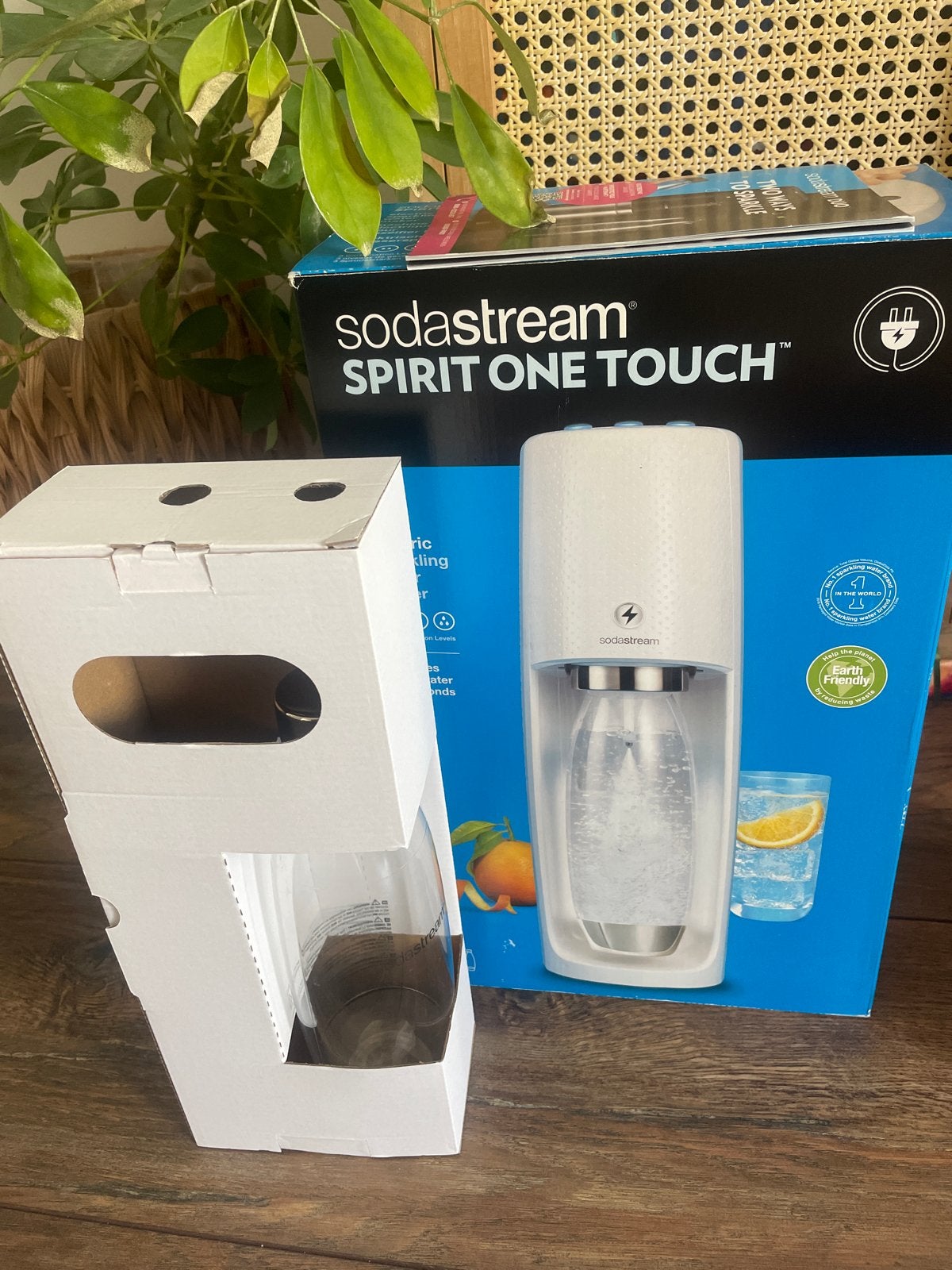 SodaStream Spirit One Touch Bruiswaterapparaat, Ophalen of Verzenden, Zo goed als nieuw