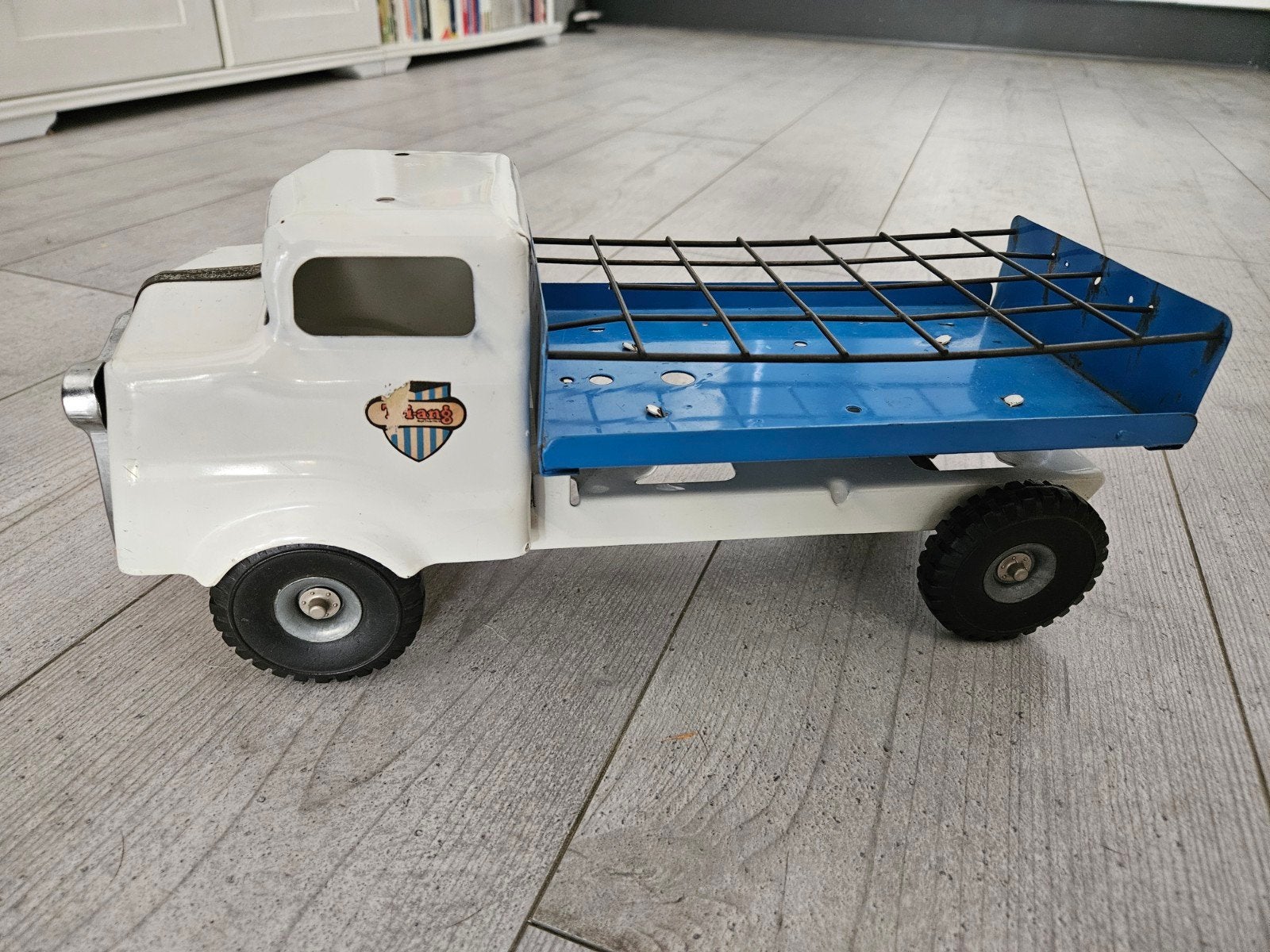 Mooie vintage Tri-ang melkwagen, Ophalen of Verzenden