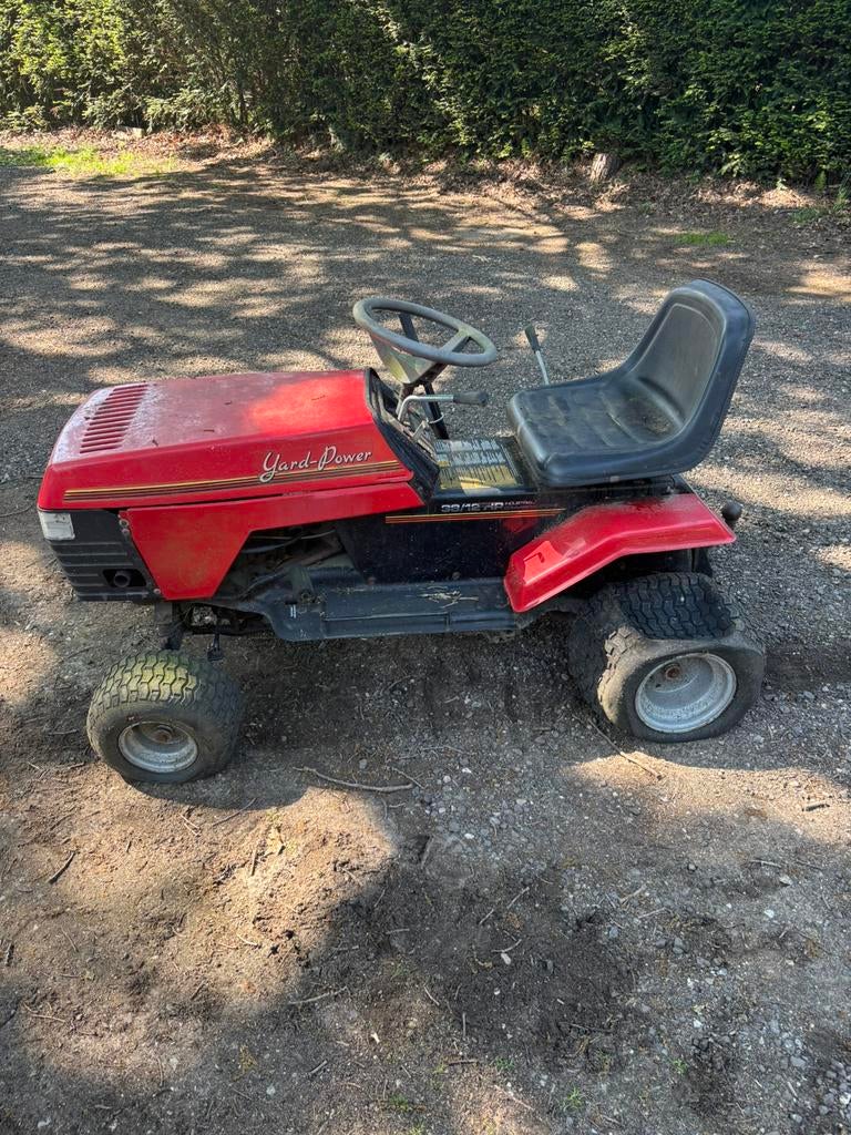 yard-power zitmaaier tuin tractor, Tuin en Terras, Zitmaaiers, Ophalen, Gebruikt, Versnellingen