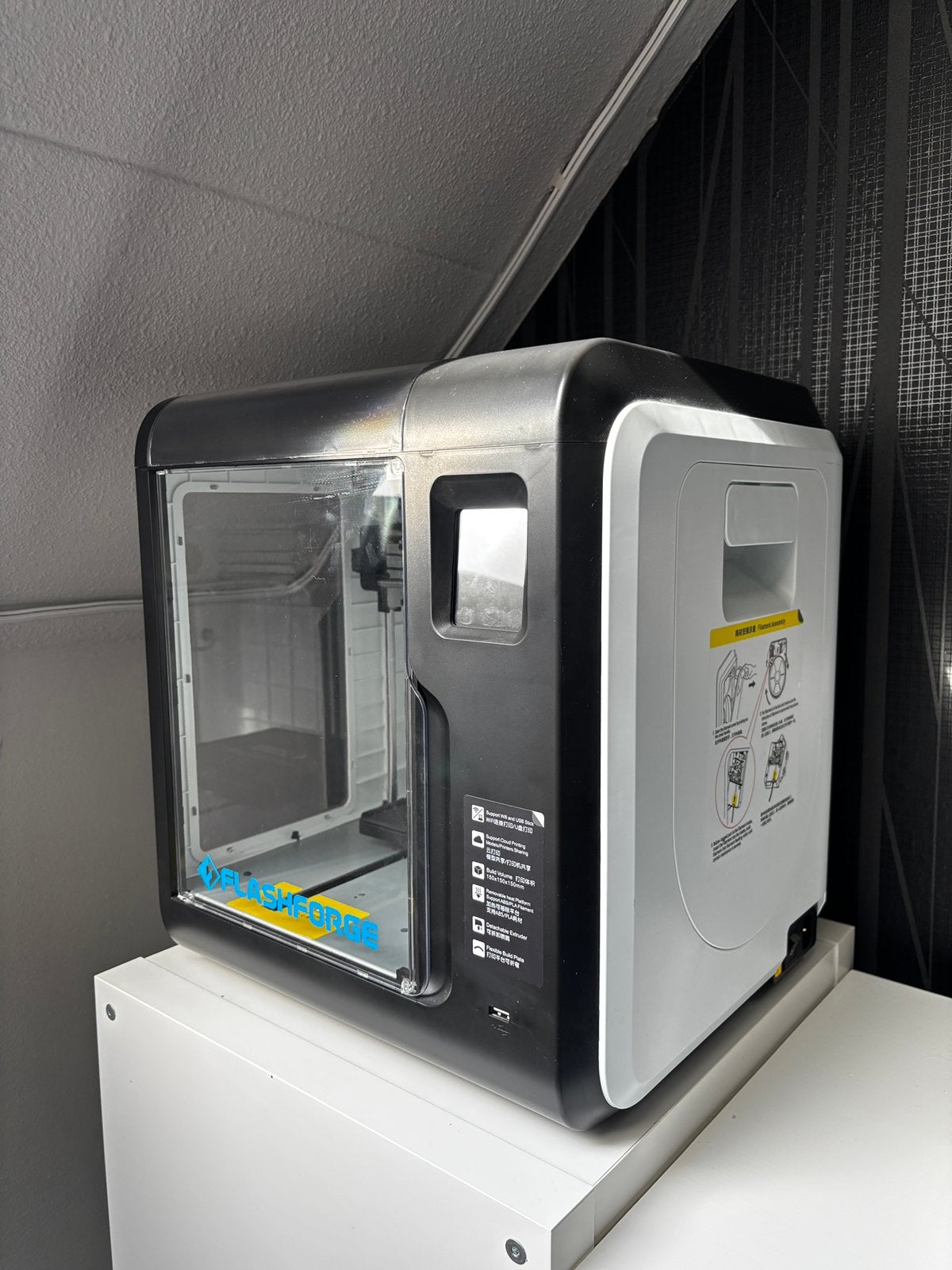 Flashforge Adventurer 3 3D printer, Computers en Software, Ophalen, Ingebouwde Wi-Fi, Gebruikt