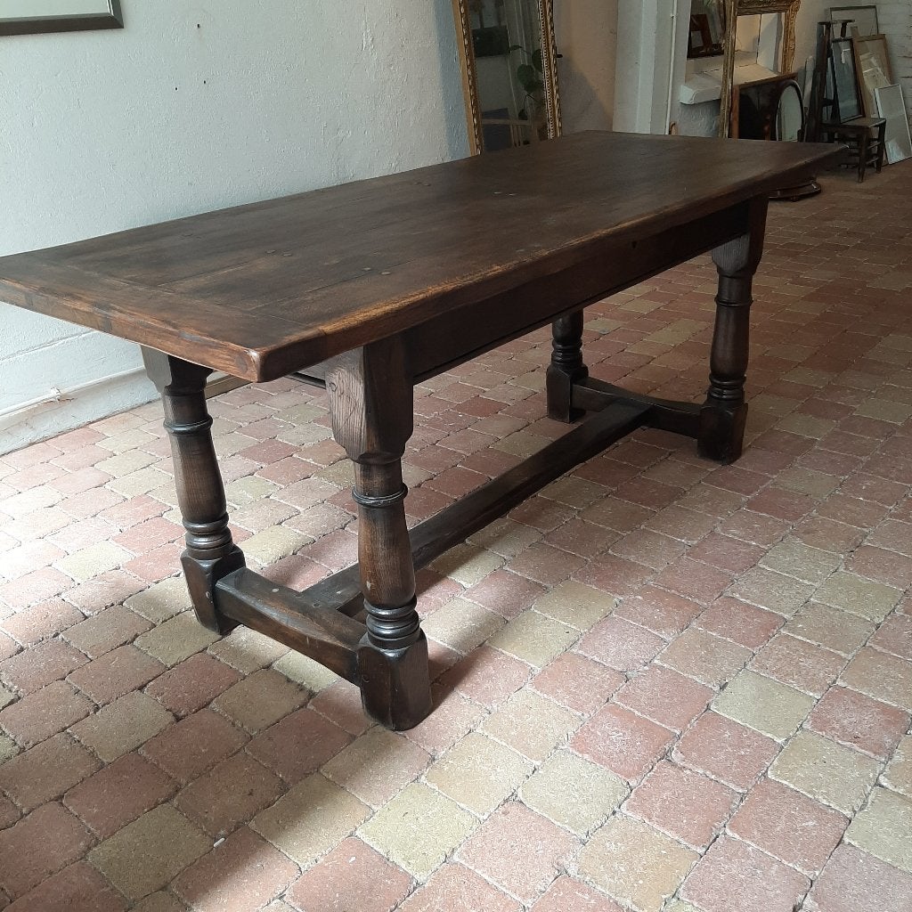 Antieke eikenhouten tafel, Antiek en Kunst, Antiek | Meubels | Tafels, Ophalen of Verzenden