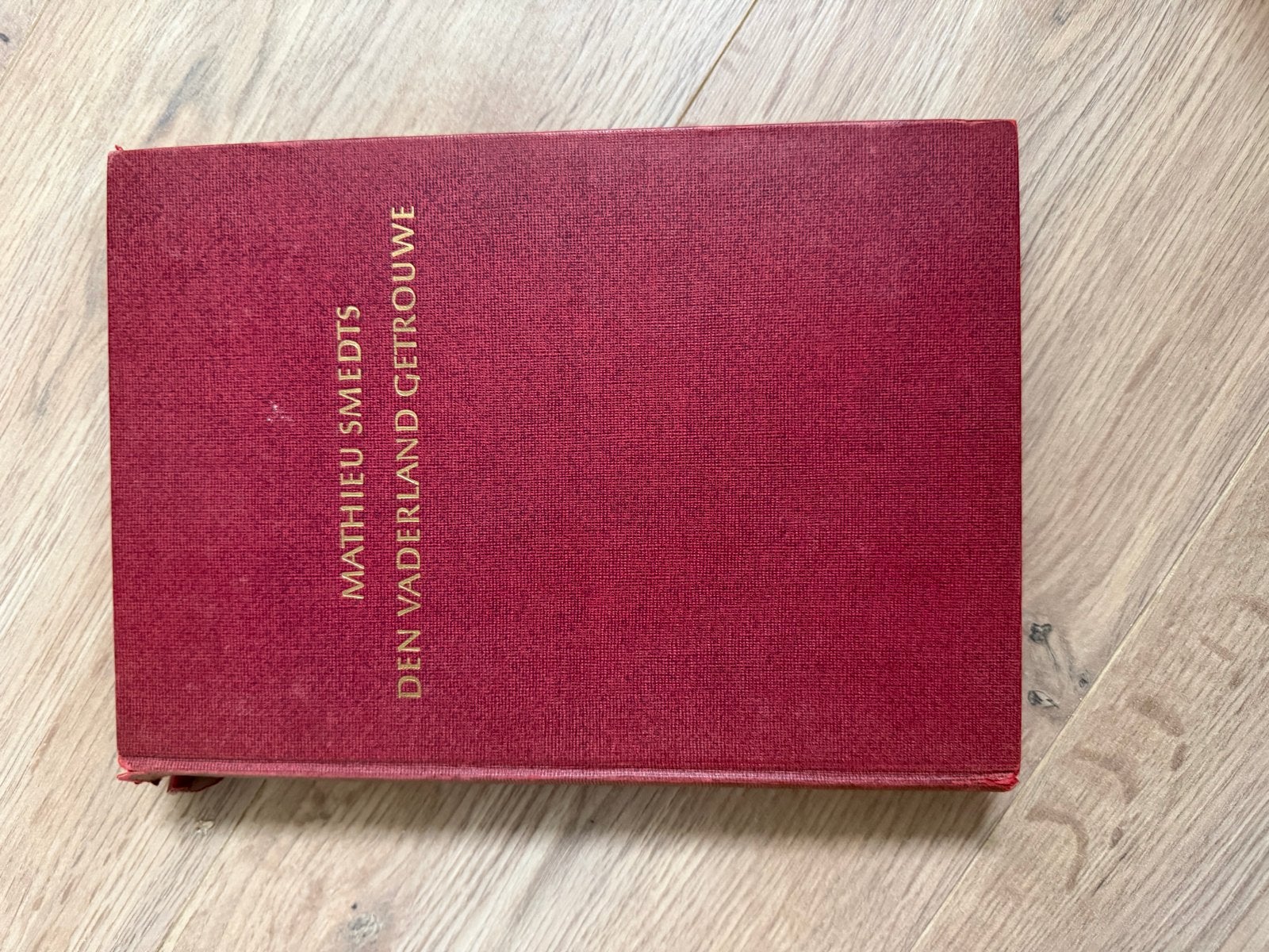 Den Vaderland Getrouwe - Mathieu Smedts (1962), Boeken, Ophalen of Verzenden, Gelezen, Nederland