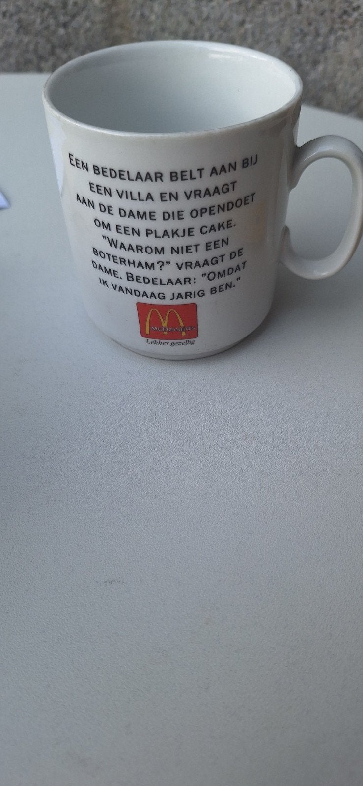 McDonald's mok (6.11), Utrecht, Gebruiksvoorwerp, ., Zo goed als nieuw