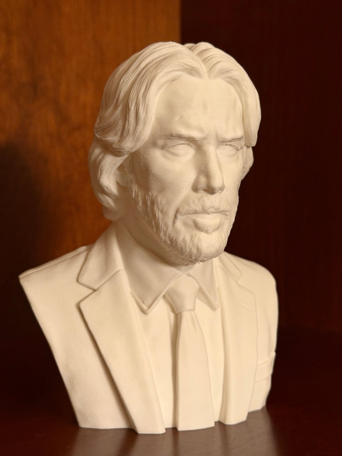 John Wick Buste 15cm - Gedetailleerd Beeldje, Verzamelen, Ophalen of Verzenden, Nieuw, Mens