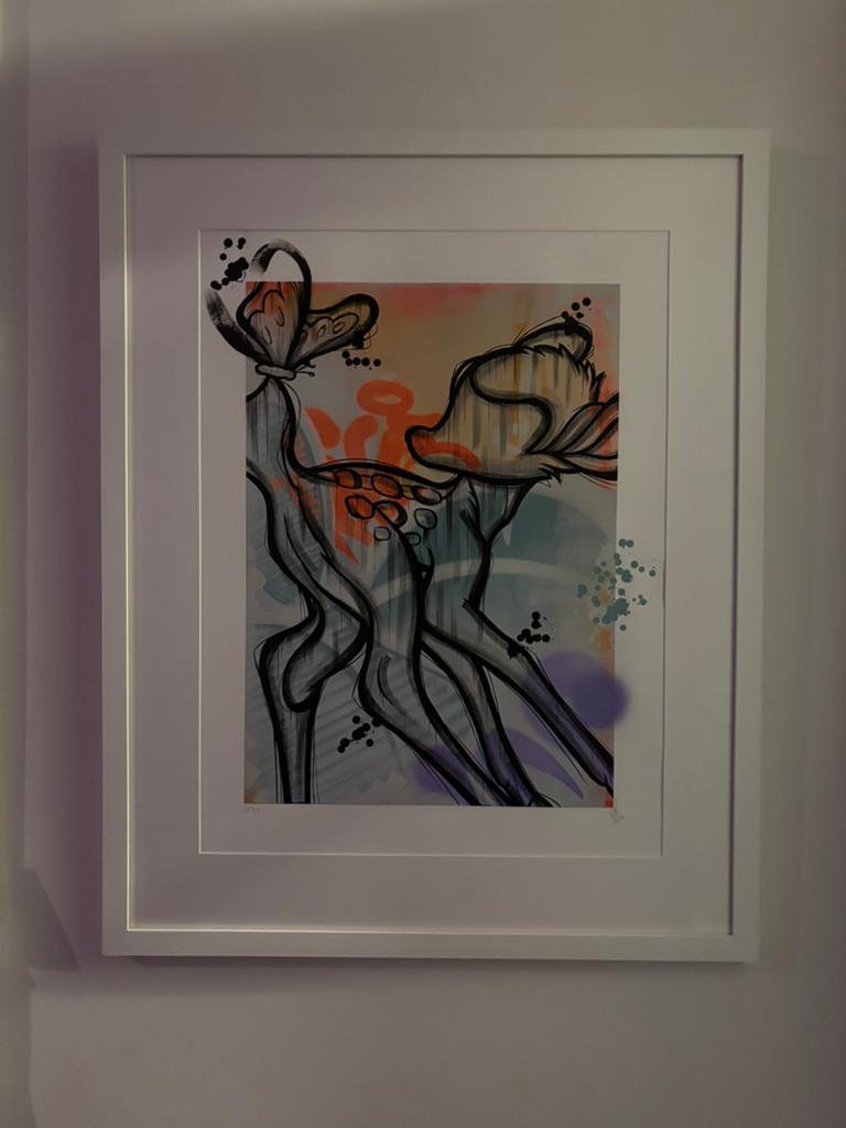 JEEJ “On Thin Ice”, Antiek en Kunst, Kunst | Litho's en Zeefdrukken, Ophalen