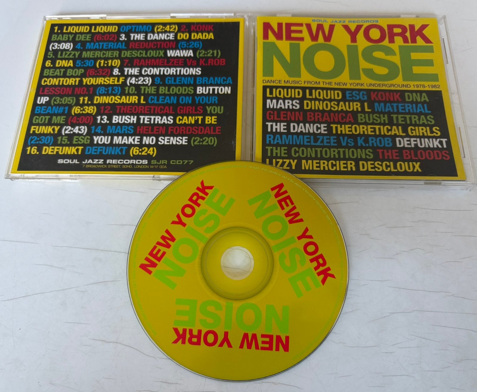 New York Noise - Dance music from NY-underground 1978-1982, Ophalen of Verzenden, Zo goed als nieuw