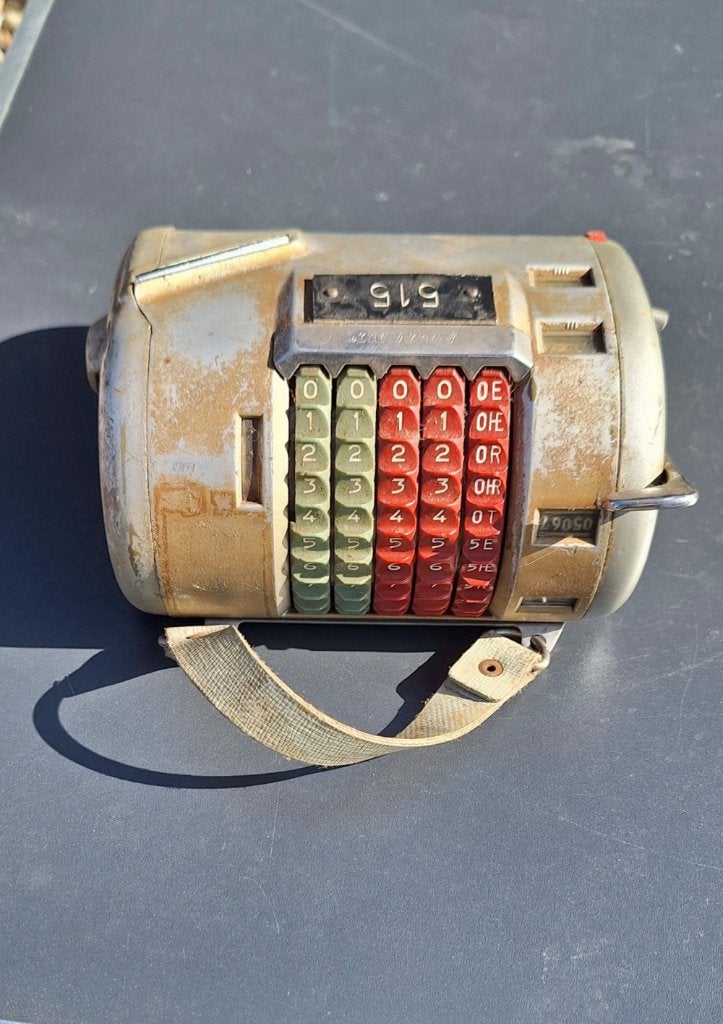 Almex buskaartjesmachine om buskaartjes/tickets te verkopen., Gebruikt, ., Ophalen of Verzenden, .