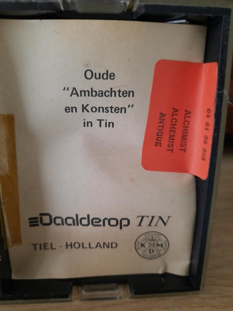 Daalderop Tin beeldjes, Ophalen of Verzenden