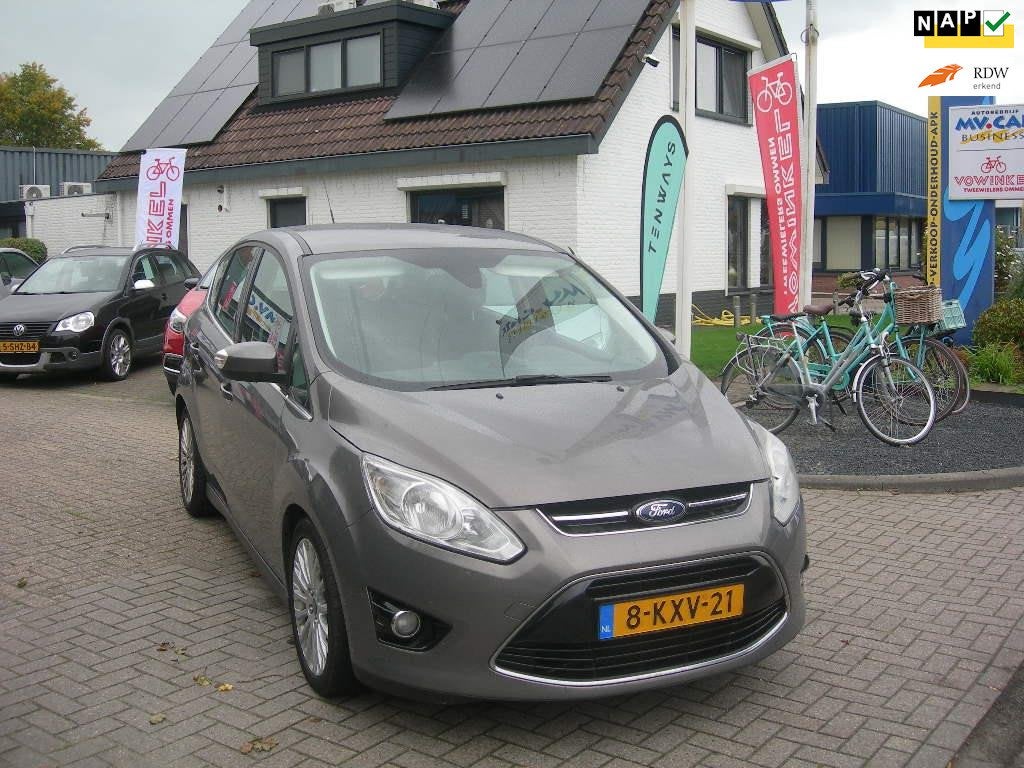 Ford C-Max 1.0 Titanium NIEUWE MOTOR INGEBOUWD in augustus 2, Voorwielaandrijving, Euro 5, Zwart, Bruin