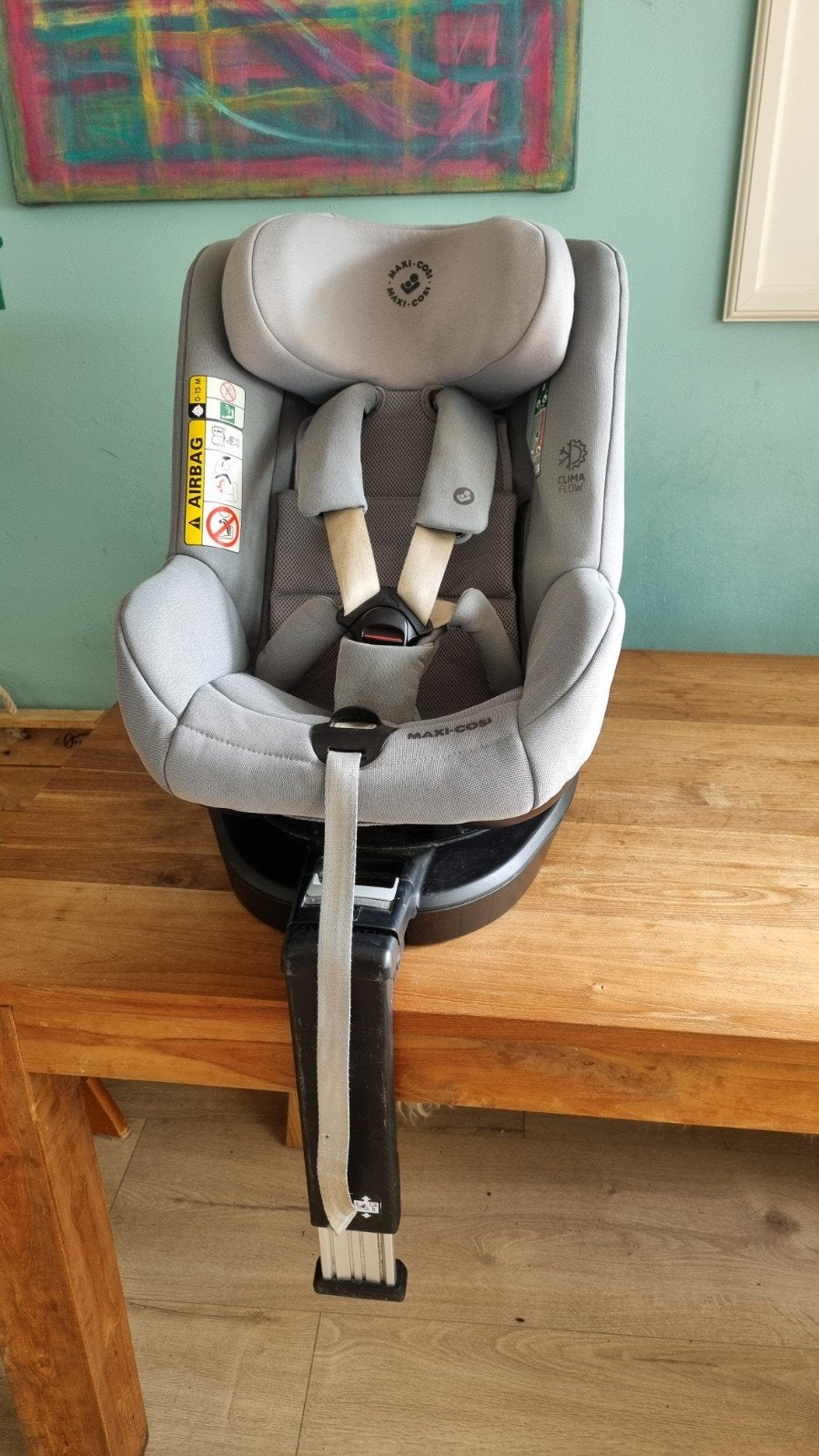 Maxi Cosi Stone Isofix 360 draaibaar autostoel, Ophalen, Gebruikt, 9 t/m 18 kg, Isofix