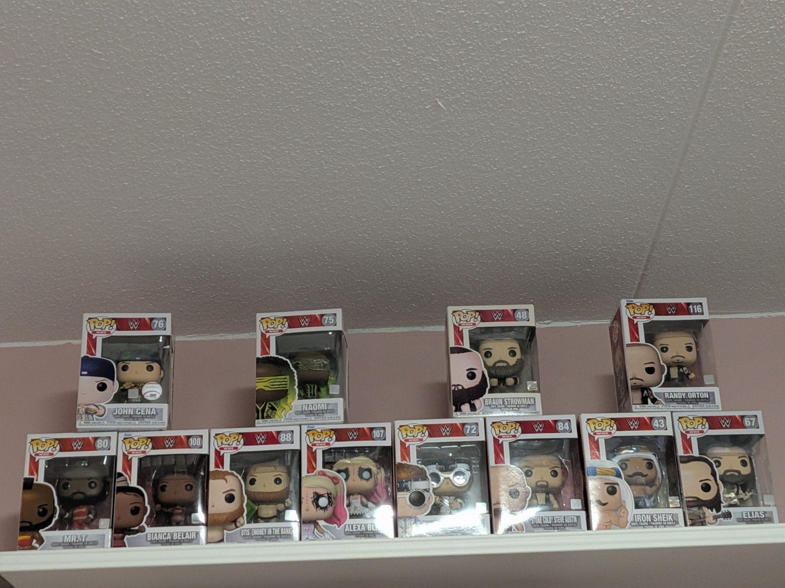 Verzameling van 21 Funko Pops WWE & Squid Game, Ophalen of Verzenden, Zo goed als nieuw
