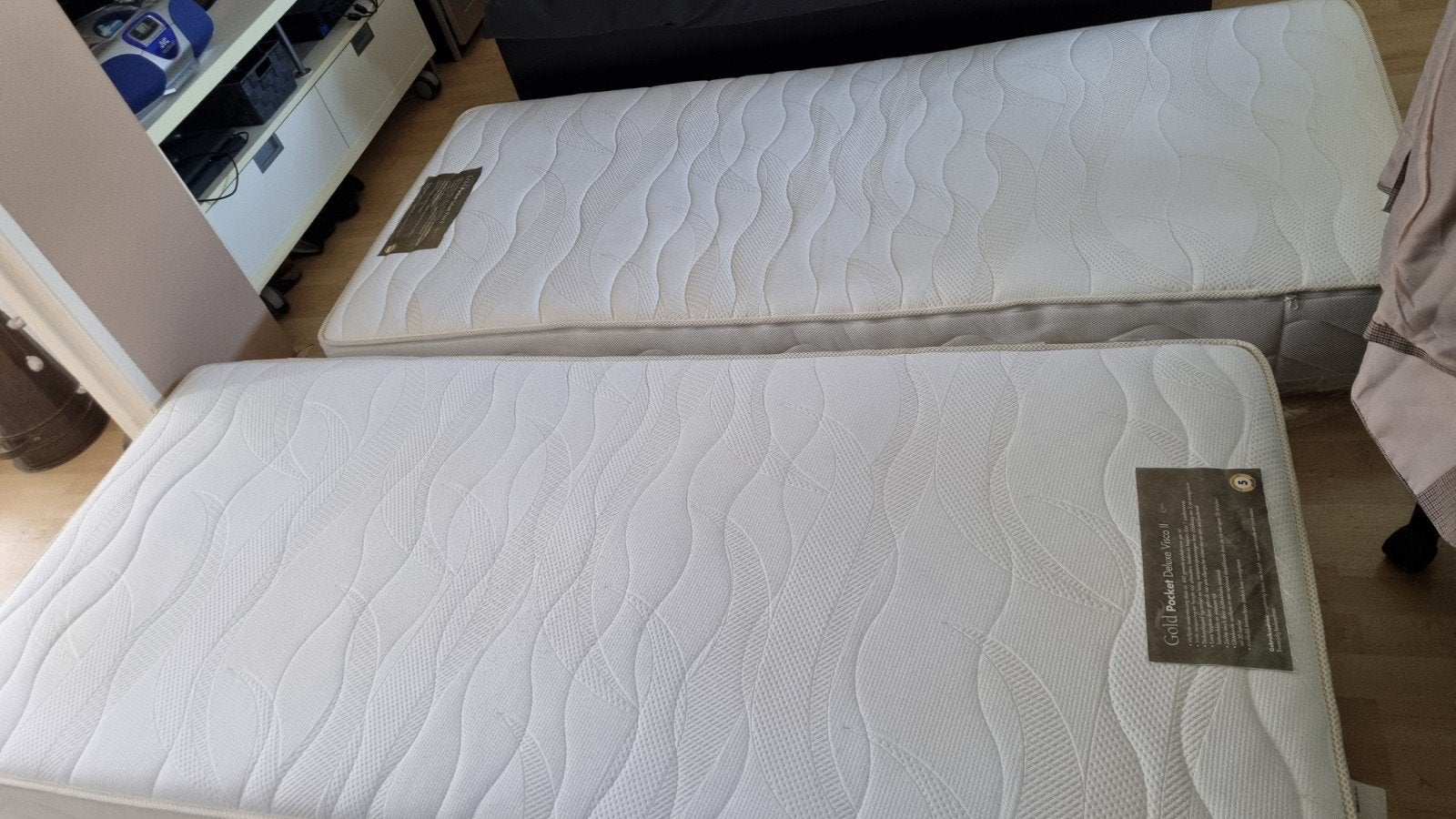 Pocketvering matrassen 90x200cm-Gebruikt,schoon, Ophalen, Gebruikt, 90 cm, Eenpersoons