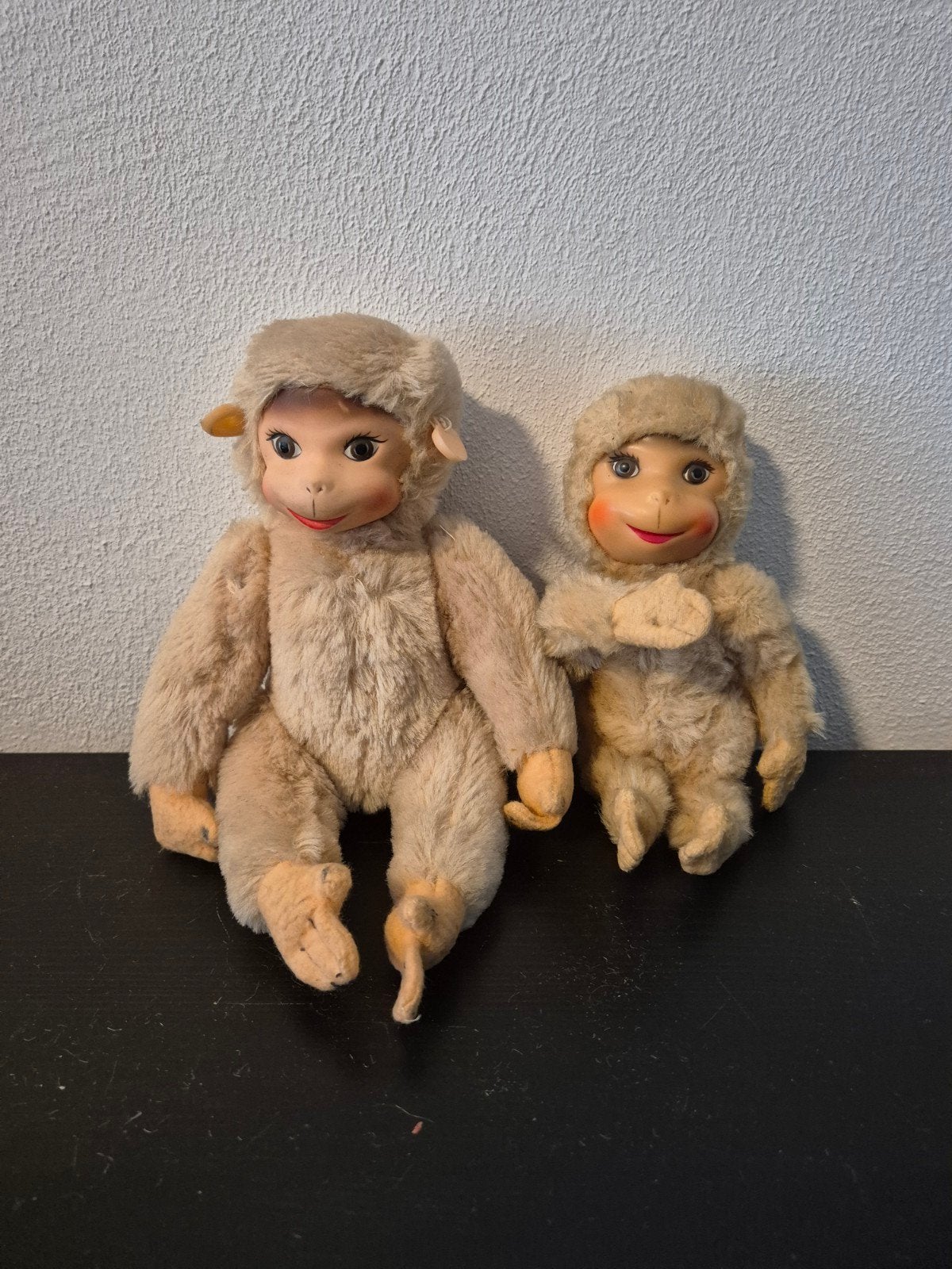 Vintage Apen Knuffels - Set van 2, Verzamelen, Ophalen of Verzenden, Gebruikt