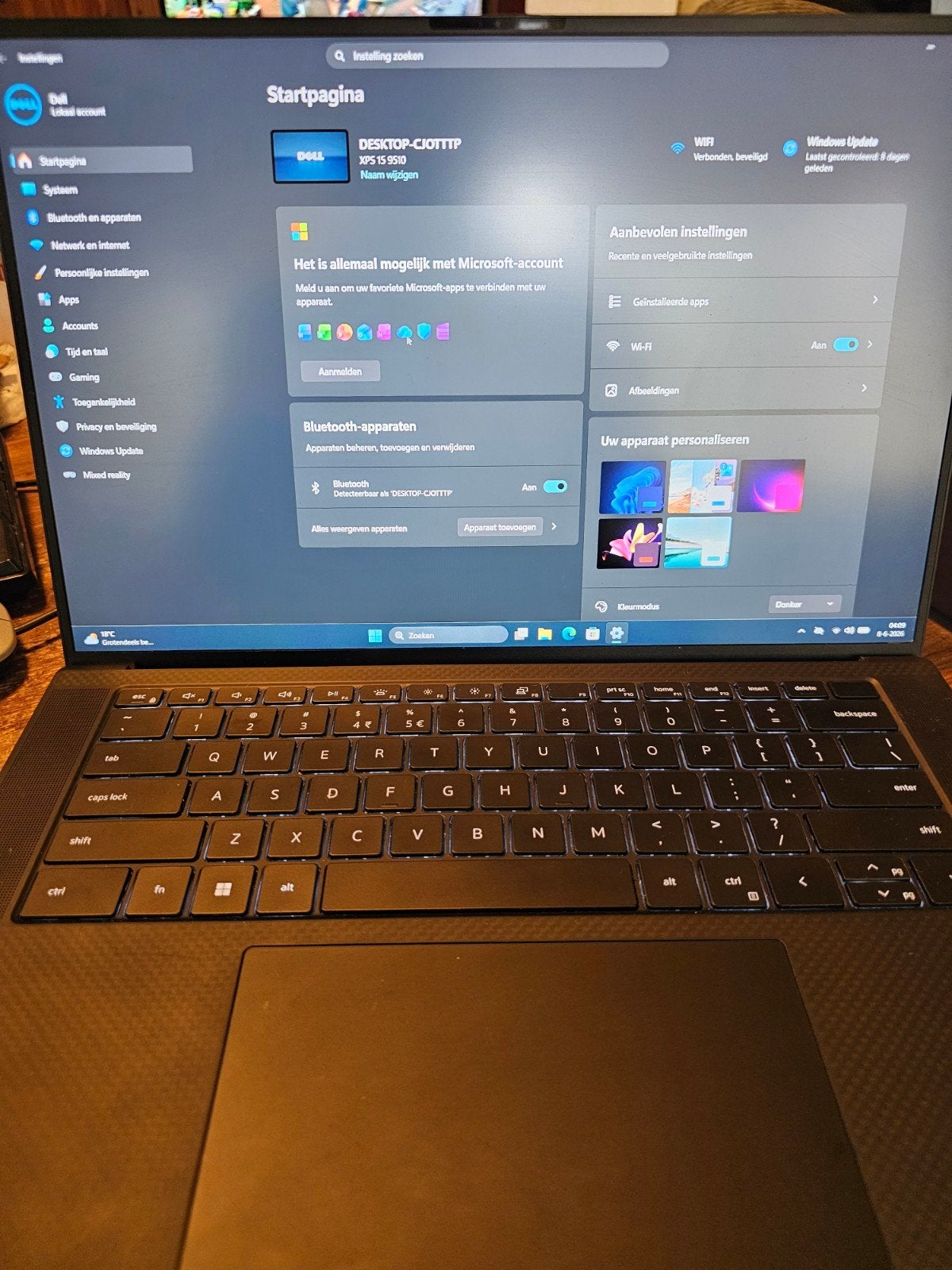Dell XPS 15  i9-11900 RTX 3050ti 15,6"  32gb-512gb, Computers en Software, Windows Laptops, Met videokaart, Intel® Core™ i9, Ophalen of Verzenden