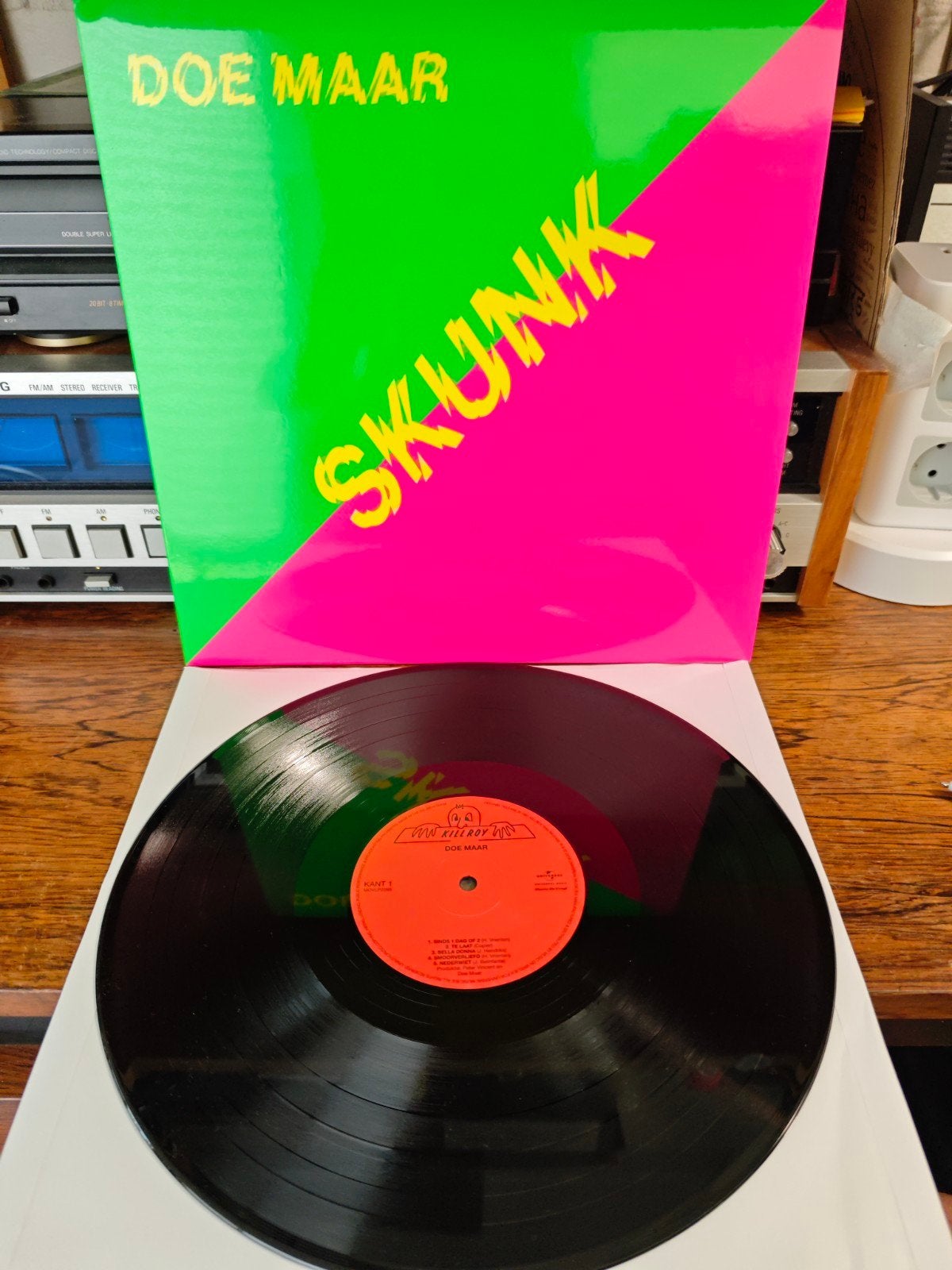 Doe Maar - Skunk LP, Cd's en Dvd's, Gebruikt, Originele persing, 1980 - 1989, Ophalen of Verzenden