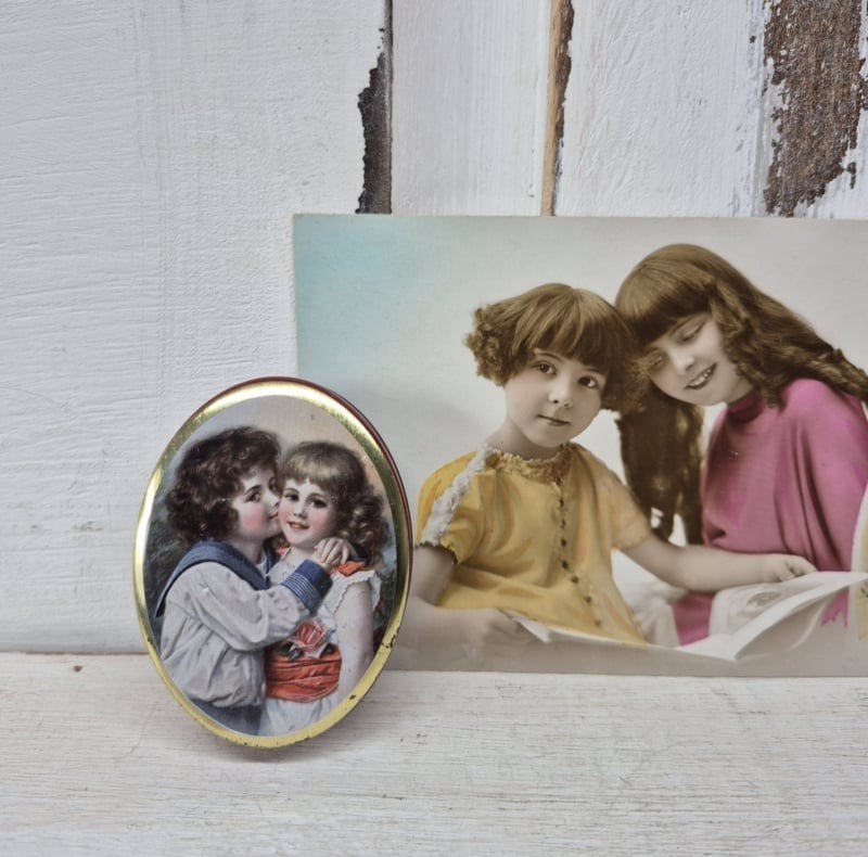 Pillendoosjes van blik, Antiek en Kunst, Ophalen of Verzenden