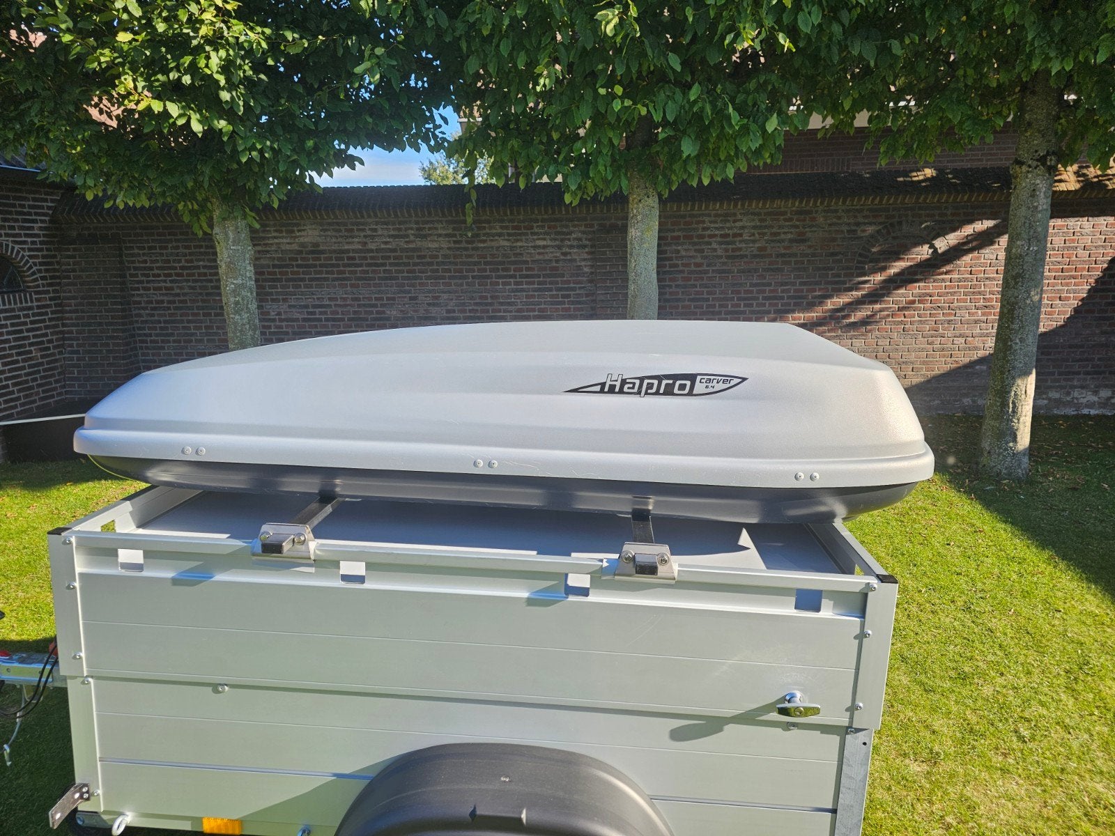 dakkoffer Hapro Carver 6.4, Auto diversen, Ophalen, Zo goed als nieuw