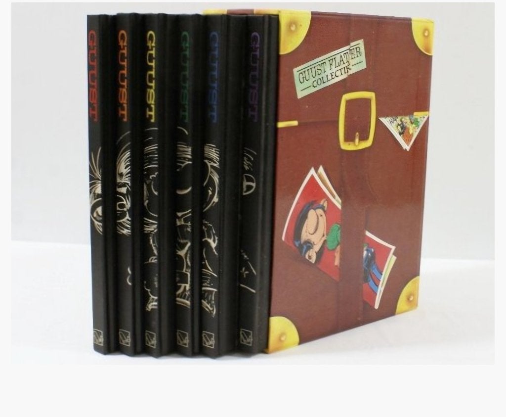 Nieuw Guust Flater collectie 6 stripboek Hardcover Albums, Boeken, Nieuw, Ophalen of Verzenden, Franquin, Meerdere stripboeken