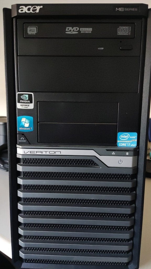 Acer Veriton M6610G | i7-2600 | 8GB DDR3 | 300W, Gebruikt, 8 GB, Ophalen of Verzenden, Intel Core i7