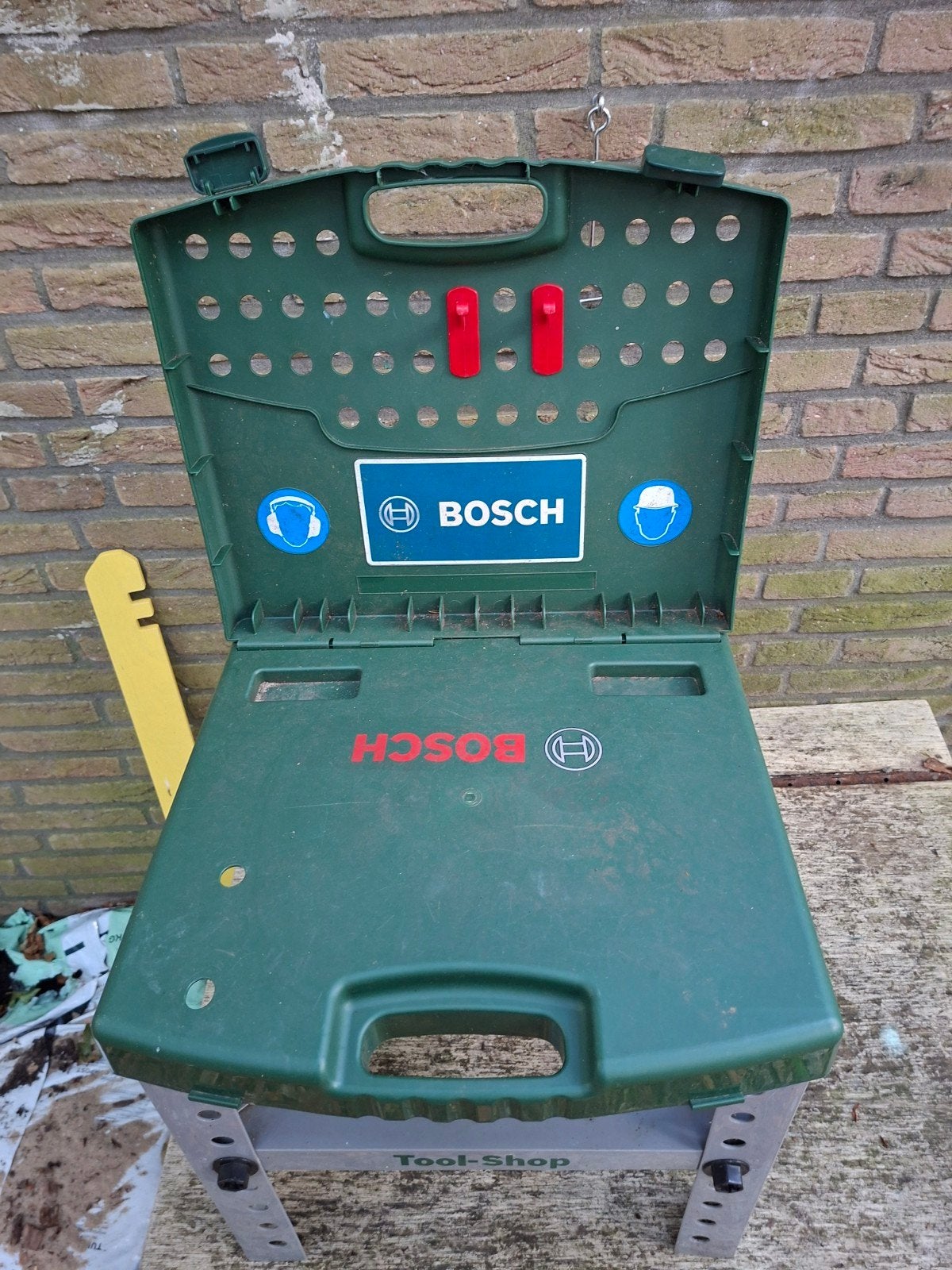 Leuk Bosch werkbankje in gebruikte staat, Ophalen, Gebruikt, Minder dan 70 cm
